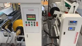 Línea de recubrimiento de doble cara para materiales no tejidos