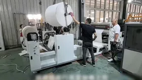 Proceso de desbobinado