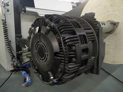 Soporte neumático de bobina