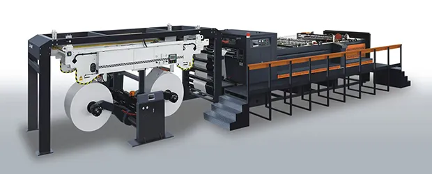 Resmadora para papel metalizado y empaques premium