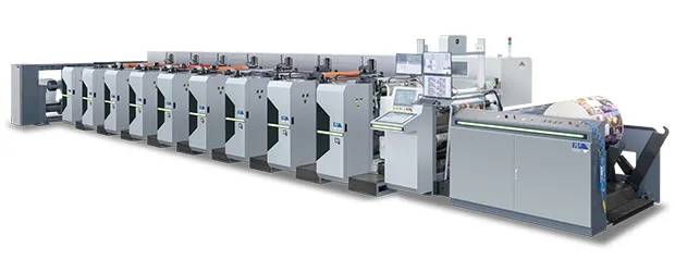 Máquina de impresión flexográfica